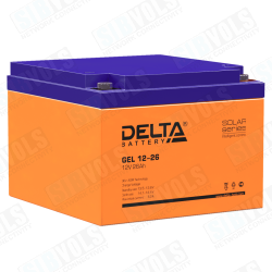 Батарея аккумуляторная DELTA GEL 12-26