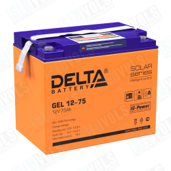 Батарея аккумуляторная DELTA GEL 12-75